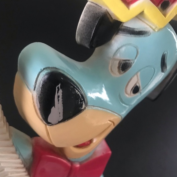 Vintage Hanna Barbera Huckleberry Hound molded plastic wall plaque - Picture 9 of 9